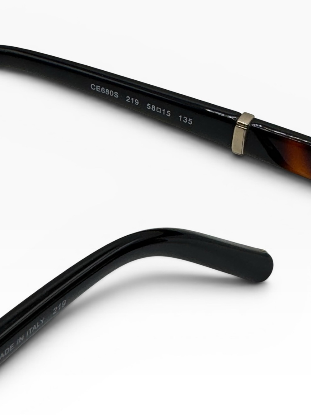 Chloé CE680S Oversized Square Havana Tortoise Shell Italy Sunglasses 58mm - Picture 12 of 14